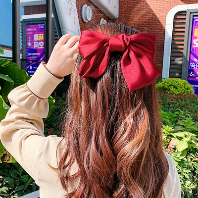 大蝴蝶结发夹日系大人发饰