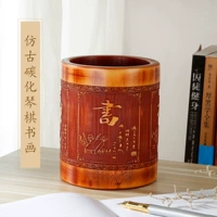 Антикварная кисть, держатель для ручек, 13см