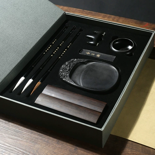 Высококлассная профессиональная кисть для письма, каллиграфия, комплект, подарочная коробка, практика каждый день, полный комплект, подходит для начинающих