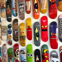 American imported skateboard board bakerToymachineSantaCruzGirl send sandpaper
