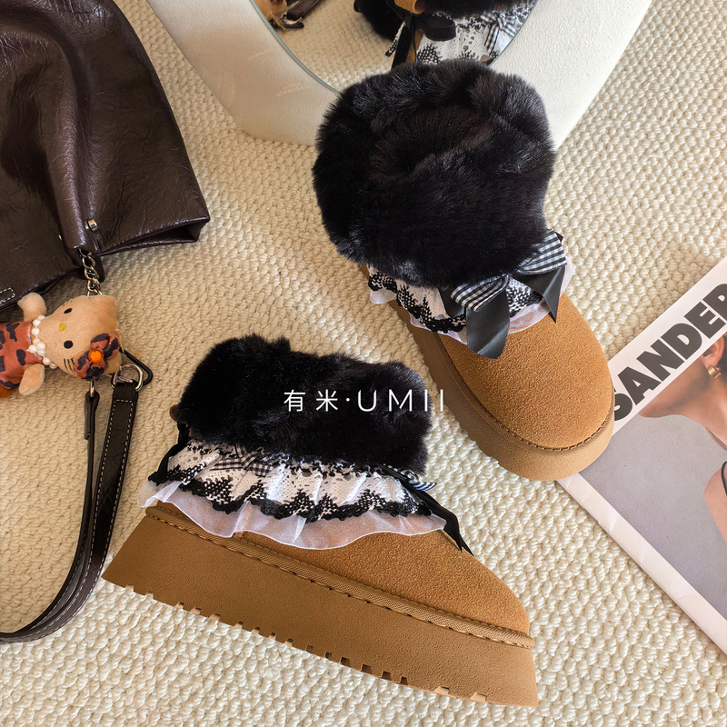Suitable for Ugg Snow Boots, Decorative Cotton Boots, Women's Shoes, Shoe Accessories, Lace, Bow, Chain, Sock Covers Suitable for Ugg Snow Boots, Decorative Cotton Boots, Women's Shoes, Shoe Accessories, Lace, Bow, Chain, Sock Covers