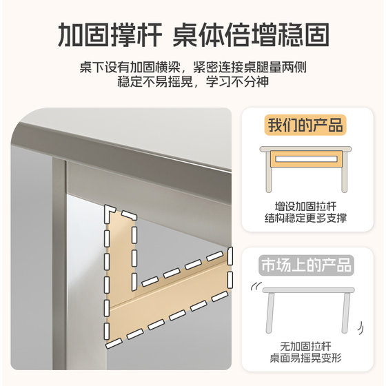 Rectangular Table Workbench Computer Desk Desktop Bedroom Desk Simple Home Office Student Study Writing Desk