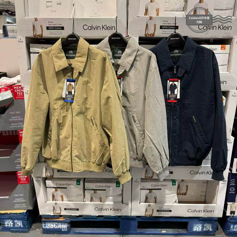 Nanjing Kaishidai Weatherproof Men's Vintage Jacket Spring and Autumn Casual Turn-Down Collar Zipper Coat Nanjing Kaishidai Weatherproof Men's Vintage Jacket Spring and Autumn Casual Turn-Down Collar Zipper Coat