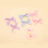 Милый аксессуар для волос, шпильки для волос, заколка для волос с бантиком, безвредная резинка