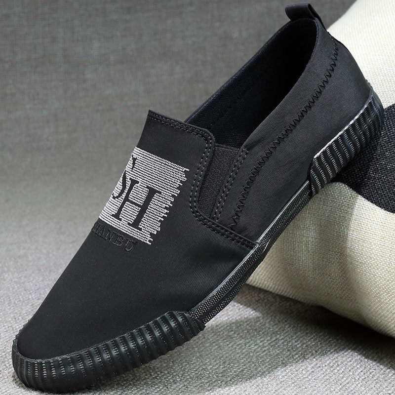 Cloth shoes men's slip-on shoes men's casual shoes old Beijing shoes summer men's shoes tide shoes low-top canvas shoes