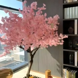 Имитация вишневого дерева, персикового дерева, дерева желаний, внутреннего и наружного украшения, большого искусственного дерева, дерева желаний торгового центра, искусственного цветка для ландшафтного дизайна.