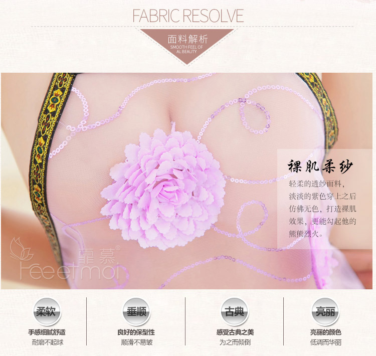 Sexy bộ đồ ngủ tạp dề cổ điển áo ngủ đẹp