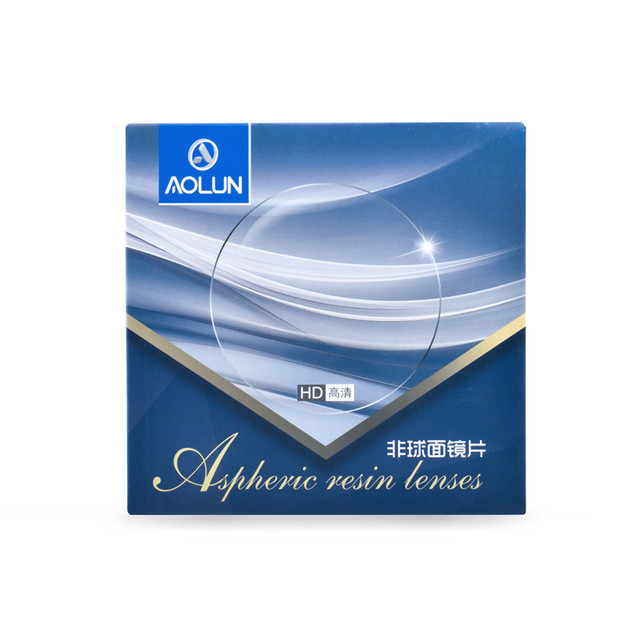 Oren 1.61 high-definition resin aspheric myopia 1.67 high astigmatism 1.56 glass lens with power customizable