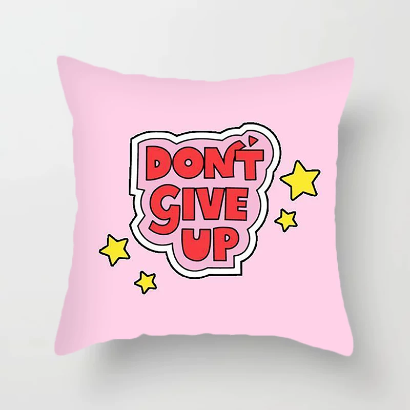 Summer cartoon pillow, pillowcase, sofa for sleep, Birthday gift