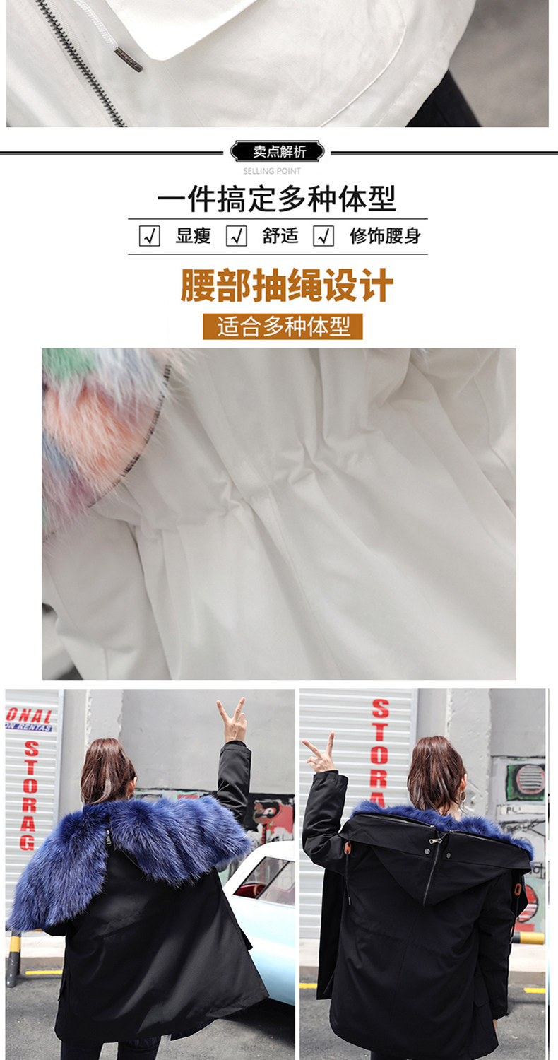 Manteau de fourrure femme - Ref 3174054 Image 9