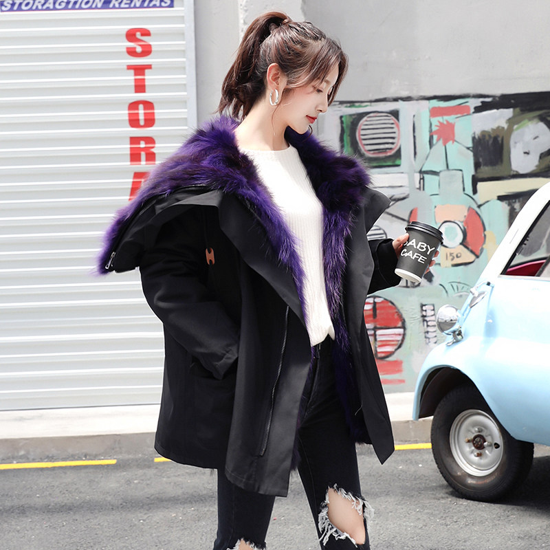 Manteau de fourrure femme - Ref 3174054 Image 4