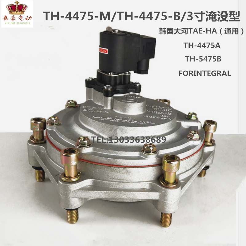 Electromagnetic pulse valve TH-4475B TAE - HA pulse valve inundated 3 inch pulse valve