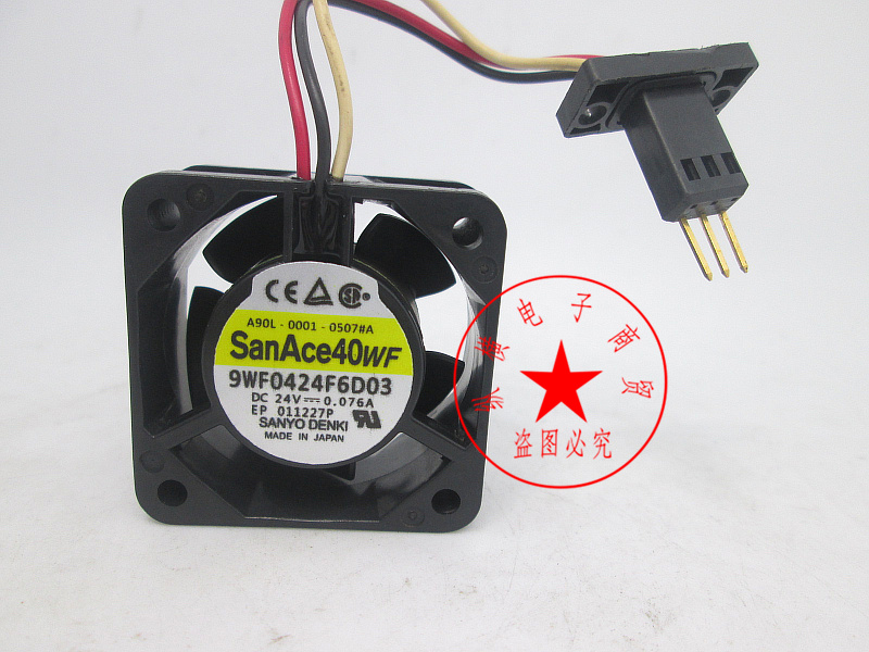 9WF0424F6D03 A90L-0001-0507#A 24V 0 076A Fanuc Fan 4020
