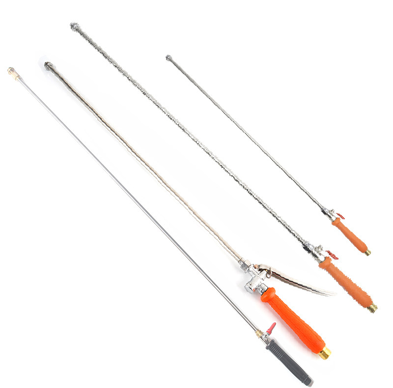 Electric Sprayer Accessories Pesticide Spray machine Stainless Steel Spray Rod Press Handle Switch High-pressure Spray Gun Spray Rod