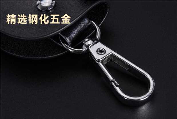 QIGER / Qi Geer da nam đa chức năng nhập khẩu túi chìa khóa xe móc chìa khóa thắt lưng nữ vi moc chia khoa