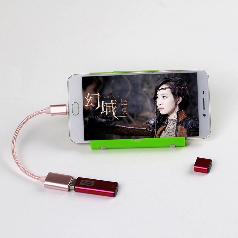 Android Type-c card reader OTG adapter cable Data connection Mobile phone u disk USB adapter Tablet 