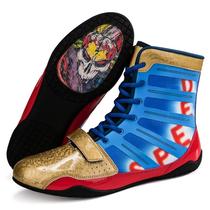 Boxing shoes for men and women Sanda boxing boots professional wrestling fitness training shoes sports school team special competition squat shoes