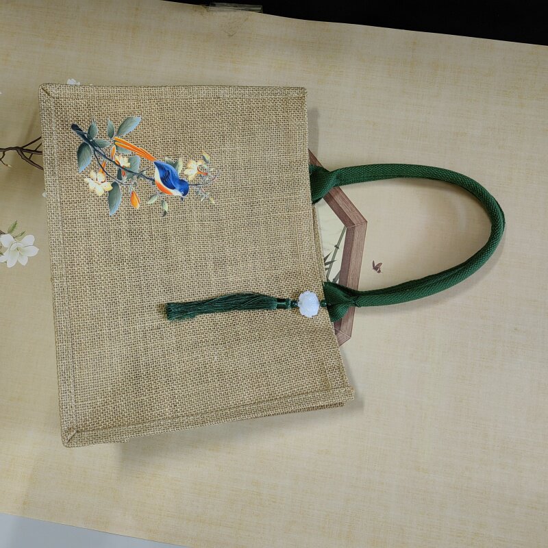 Burlap мешок None Logo