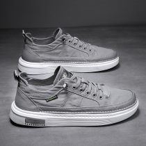 Men Shoes 2022 New Tide Spring Board Shoes Men Low Help Trends 100 Hitch Casual Sails Shoes Summer Breathable Fabric Shoes