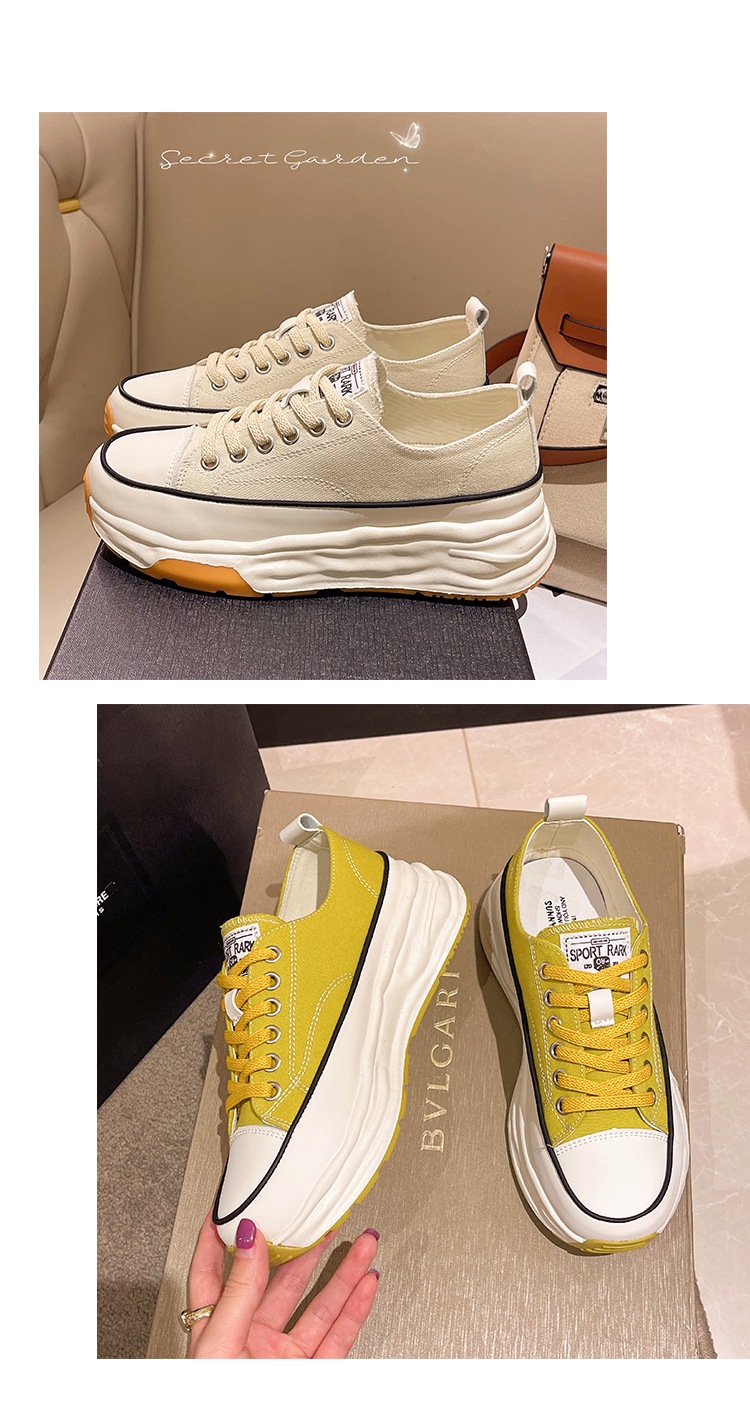 Women's Canvas Shoes - Black