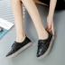 INS super fire giày nhỏ nữ 2019 hè mới Hàn Quốc phiên bản miệng nông mềm đáy thấp để giúp giày nữ giày thủy văn - Giày cắt thấp giày vnxk Giày cắt thấp