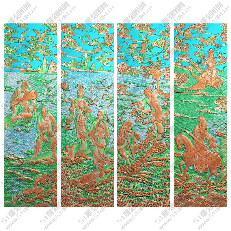 八仙過海屏風- Top 100件八仙過海屏風- 2025年10月更新- Taobao