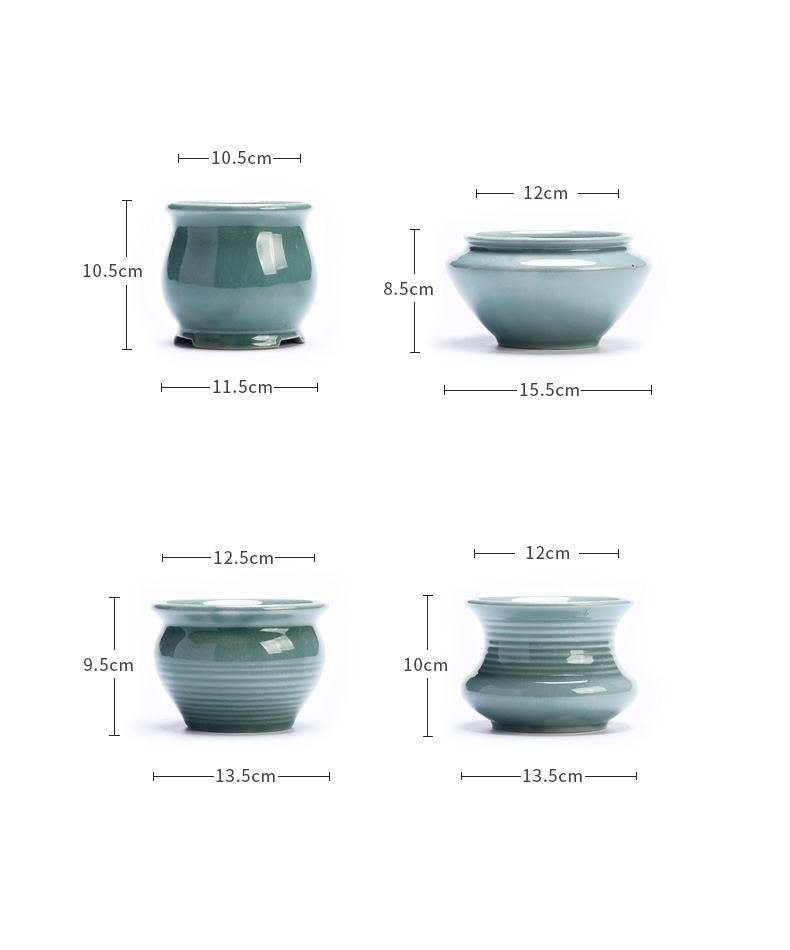 Bracketplant flowerpot brother ceramic up household green plant special other meaty plant butterfly orchid orchid pot creative basin