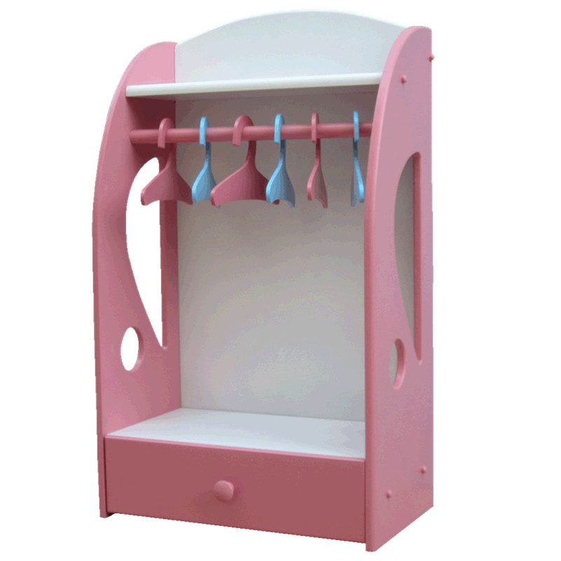 Wooden Wardrobe Tide Paint Pet Dog Pet Clothes Closet Hanger Small