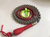 Keel whip chain whip body 304 stainless steel unicorn whip whip head handle solid whip sound fitness whip finished product