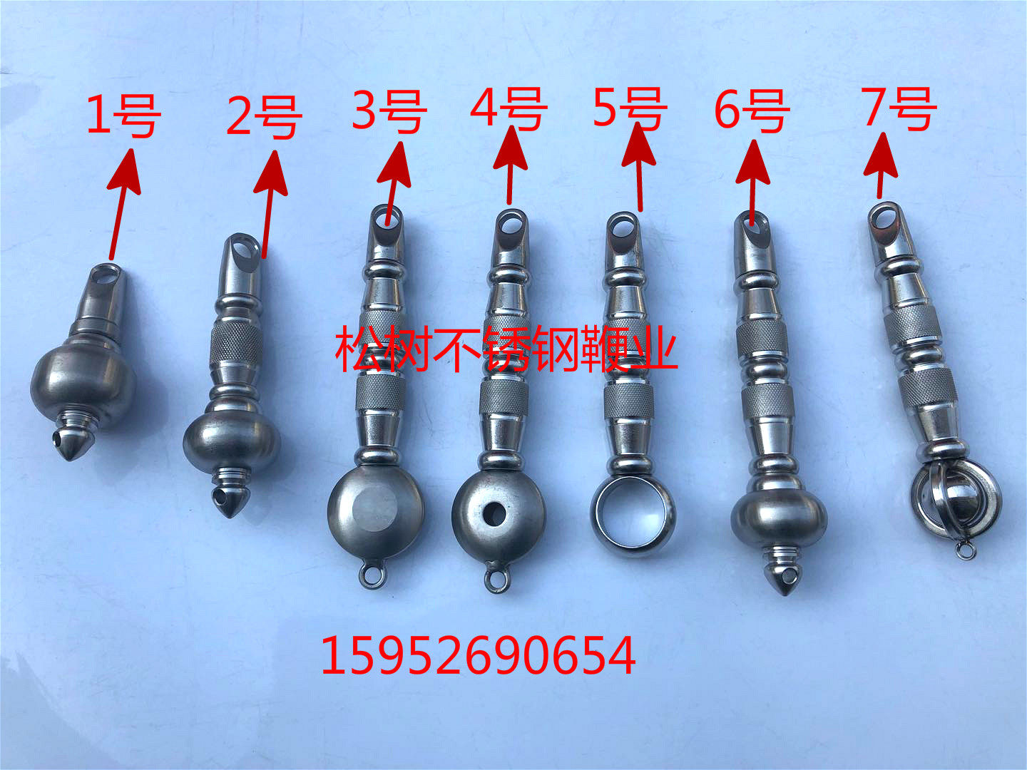 Direct Direct Stainless Steel Nut Whip Fitness Whip Handle Whip Accessories Handle Pure 304 Stainless Steel Kirin Whip