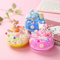 Childrens diy cream music box making material package childrens handmade parent-child activities cartoon music box set