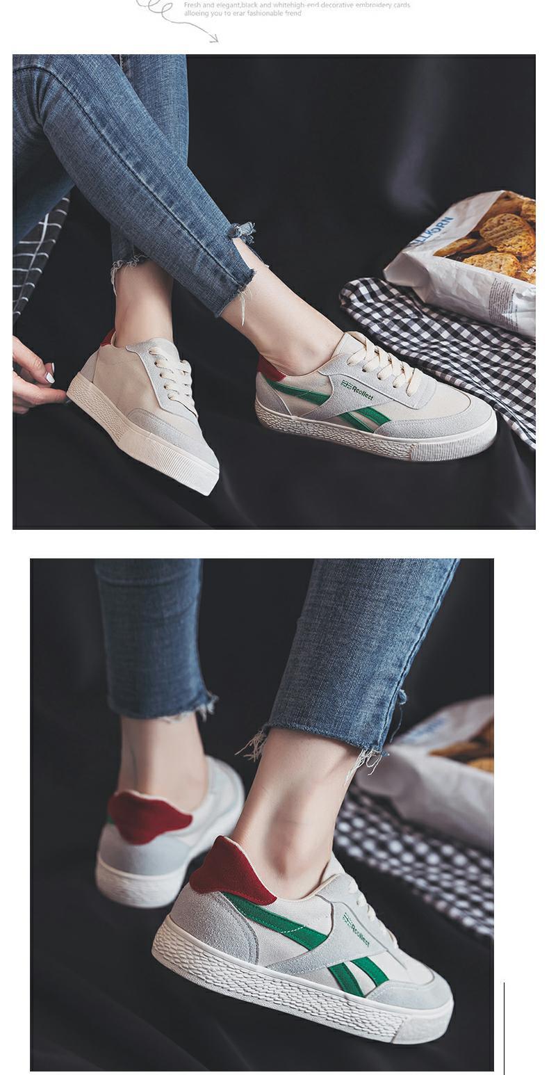 Giày mùa đông 2018 mới giày nữ phiên bản Hàn Quốc của sinh viên hoang dã Harajuku ulzzang giày thường nhỏ giày trắng nhỏ giày bitis nữ