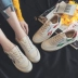 Mùa hè 2018 mới giày vải nữ sinh viên Hàn Quốc giản dị hoang dã Harajuku ulzzang giày thường giày