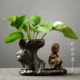 Sáng tạo xanh củ cải tím bình cát nhà phòng khách trang trí nhà sư nhỏ trang trí nhà máy trồng cây hoa - Vase / Bồn hoa & Kệ bình hoa tay phật