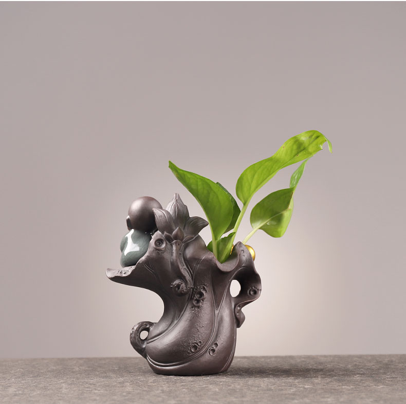 Sáng tạo nước thủy canh bình thủy chứa nước trồng cây trồng hoa chậu phòng khách trang trí bàn trang trí nhỏ - Vase / Bồn hoa & Kệ mẫu bình cắm hoa đẹp