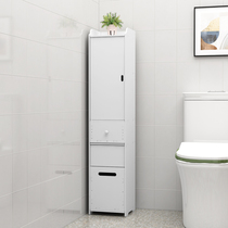 Bathroom storage artifact Bathroom clip triangle shelf Toilet floor locker Non-perforated toilet side cabinet