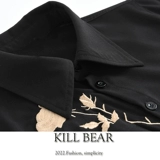 Брендовая дизайнерская летняя короткая рубашка, с вышивкой, тренд сезона