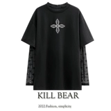 Брендовая футболка с коротким рукавом, летний комплект