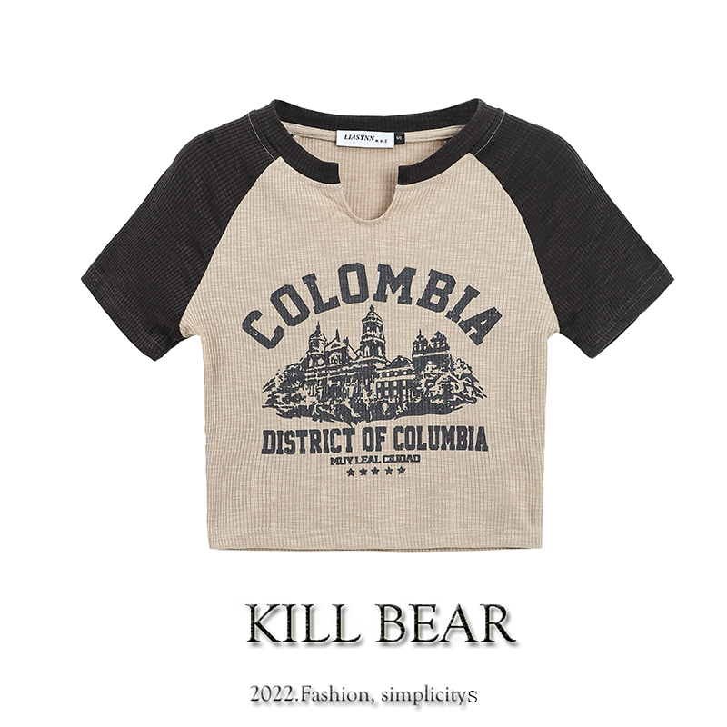 Brand retro T-shirt, jacket