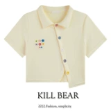 Брендовая летняя дизайнерская футболка с коротким рукавом, тренд сезона