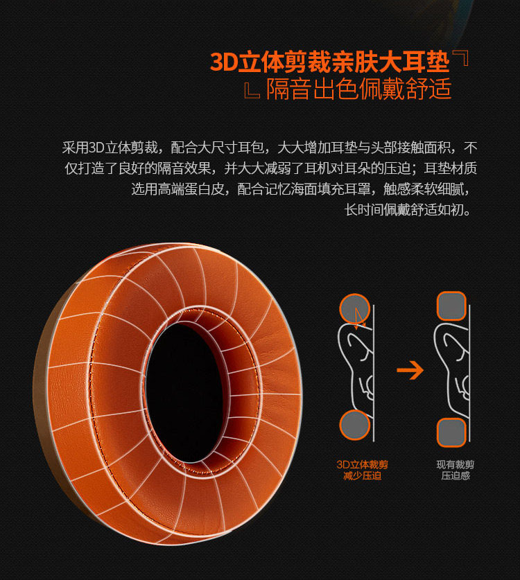 双飞燕 M680魔磁头戴式游戏耳机有线HIFI重低音电脑耳机带麦克风