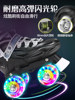 Roller Skates, Children's Double-Row Roller Skates, Adult Four-Wheel Roller Skates, Luminous Flashing, for Men and Women, Dedicated to Skating Rinks