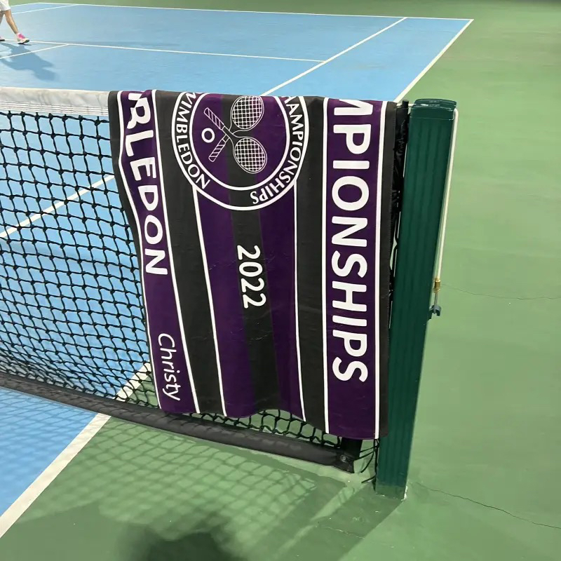 Federer's Four Grand Slams: French Open, Australian Open, Us Open, Tennis Towel, Bath Towel, Quick-Drying, Lightweight, Sweat-Absorbent, Breathable, 140*70