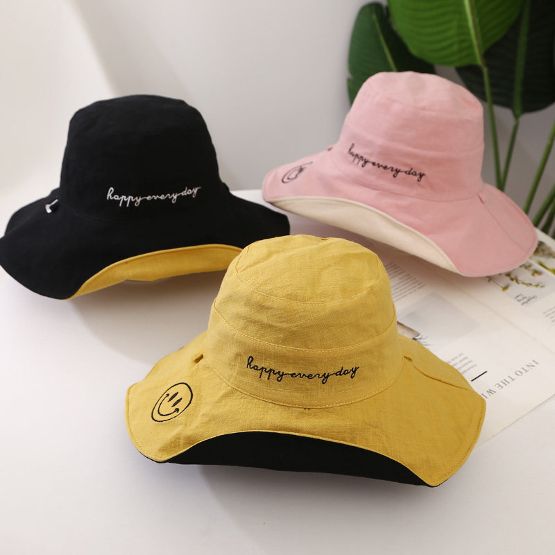 Children great hat-hat sunhat summer sun protection sunscreen hat thin fisherman's hat female baby spring hat basin cap tide