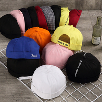 Four Seasons British French Sabar Hat Mens Retro Tide Yabi landmain hat Korean version of street gangster melon hat hat