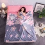 Cắm trại chống bẩn siêu nhẹ thoải mái trên giường trải giường du lịch ngủ khách sạn qua túi ngủ bẩn ra khách sạn du lịch - Túi ngủ túi ngủ naturehike lw180