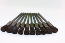 Taiwan one-product brown brush imported one-product brush ABF-01 02 mold polishing hair sweeping black handle cleaning brush