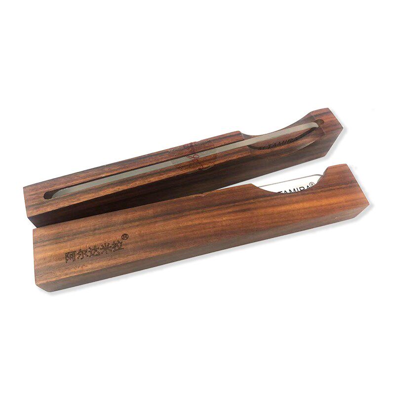 Aldamira Nano Crystal Glass Nail Filing Solid Wood Base 