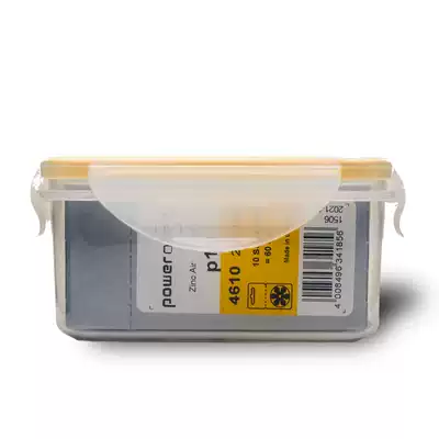 Hearing aid battery moisture-proof box preservation box Button battery storage box