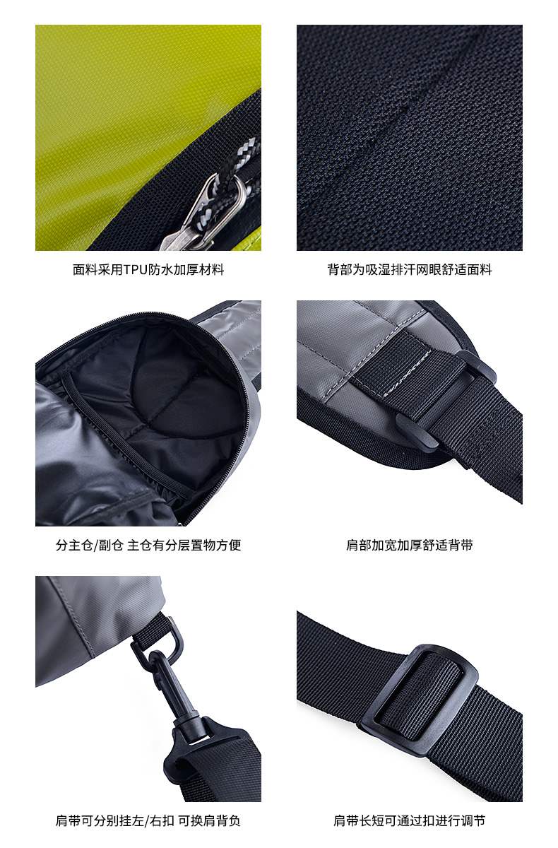 Cao cấp nh ngoài trời Messenger túi ngực túi cưỡi ngựa nữ vai túi thể thao túi chống nước ba lô vai vận chuyển - Túi vai đơn túi gucci